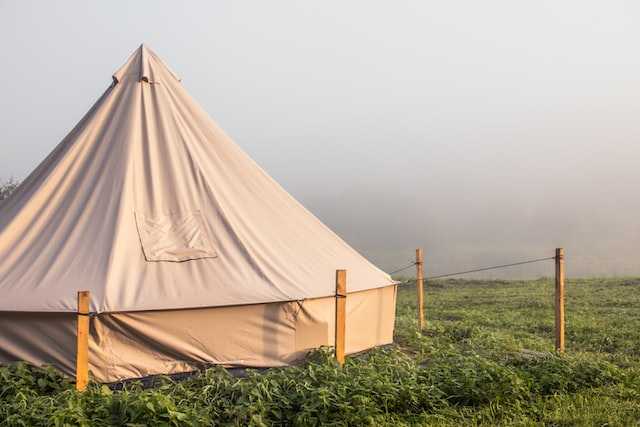 camping canvas tent