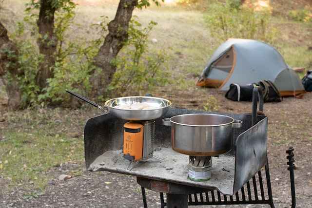 cooking during camping