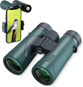 GLLYSION Professional HD Binoculars for Adults with Phone