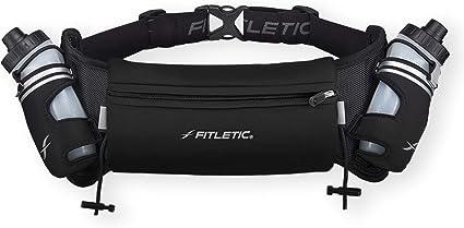 Fitletic Hydration Running Belt with Water Bottles