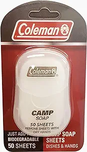 Coleman Camp Soap Sheets