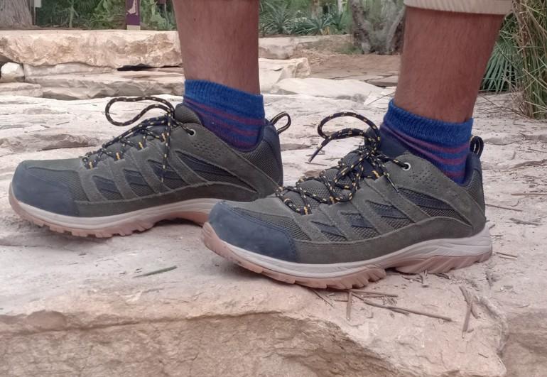 Columbia Crestwood Hiking Shoes:  A smooth break-in starts with boots that actually fit — and that part gets overlooked more than you'd think. If you want to break in your boots fast, then buy boots that feel comfortable right out of the box, like Columbia Crestwood Shoes