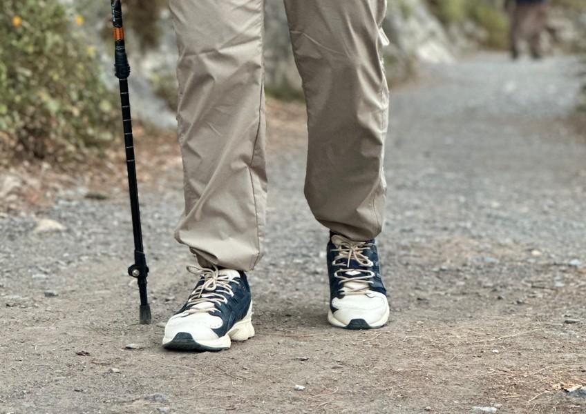 Hiking Shoes – Walking on a simple trail in my new hiking shoes to break them in.